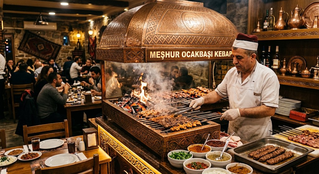 Ocakbaşı közde et